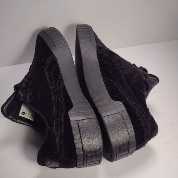 PUMA Velvet size 8.5 black classic 369887 style - Picture 5 of 10